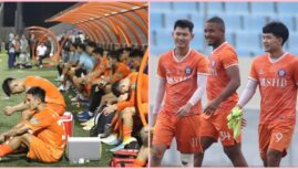 Vòng đấu cuối V-League 2023: Khi tam anh ‘díu nhau’ trụ hạng