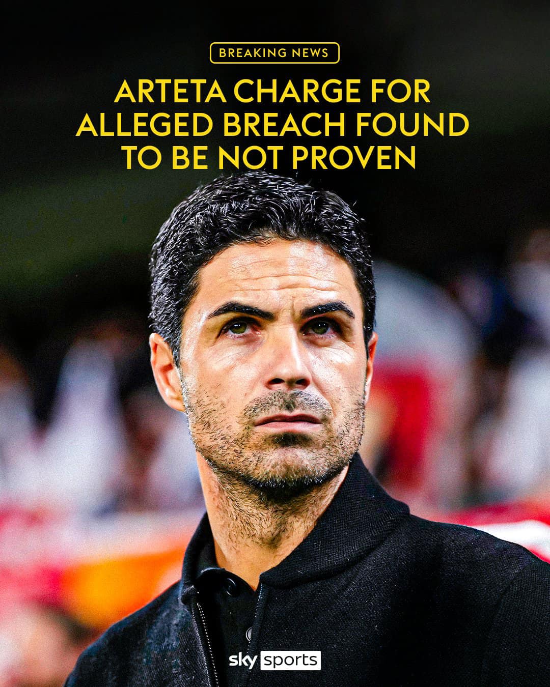 Mikel Arteta sẽ không phải nhận bất kì một án phạt nào từ The FA