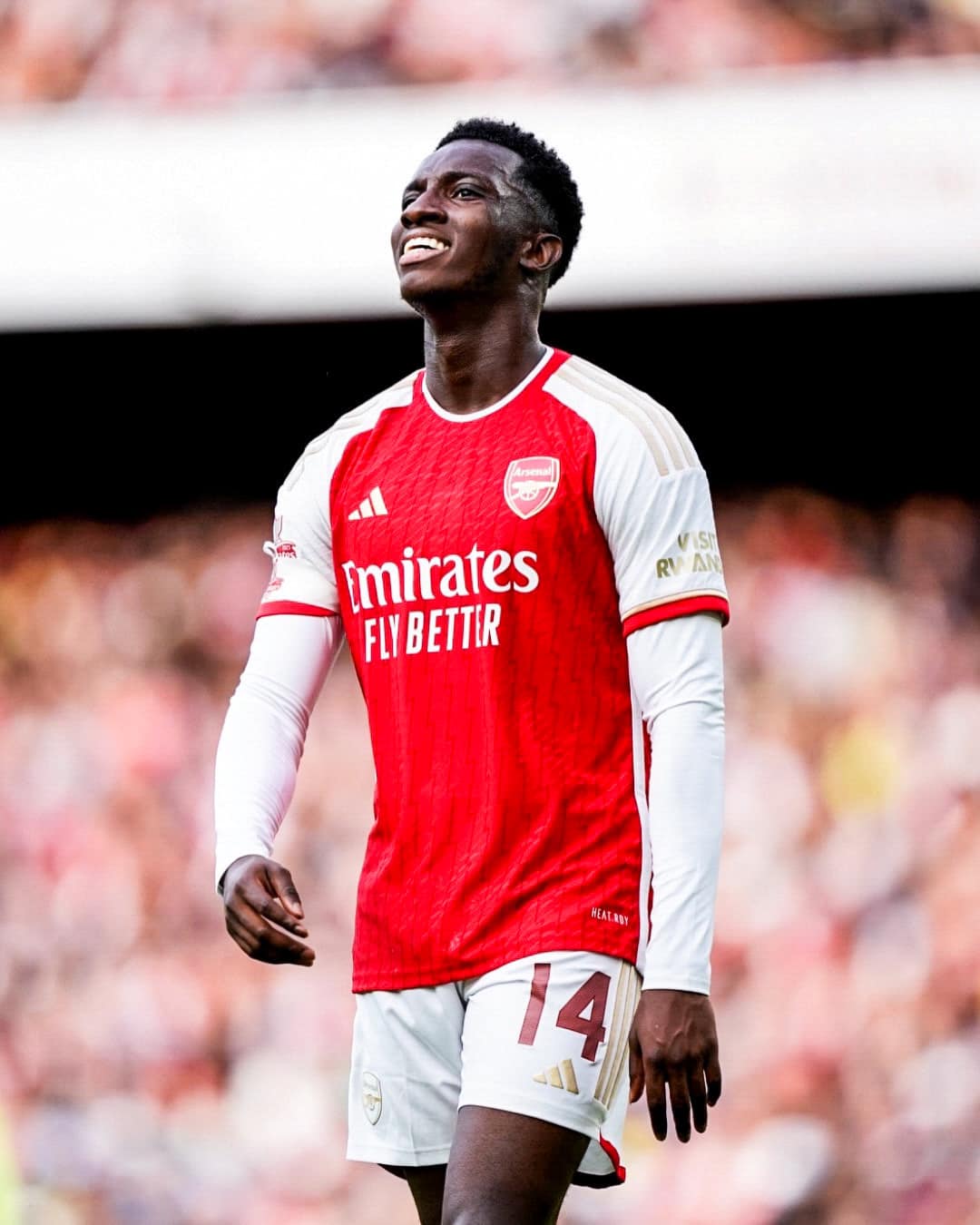 Arsenal bắt đầu rao bán Eddie Nketiah